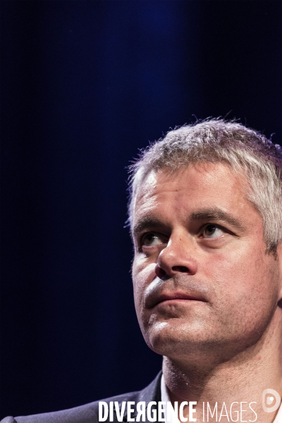 Réunion publique de Laurent Wauquiez à Asnières