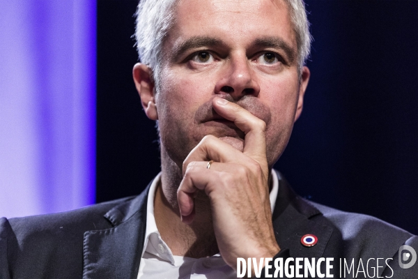 Réunion publique de Laurent Wauquiez à Asnières