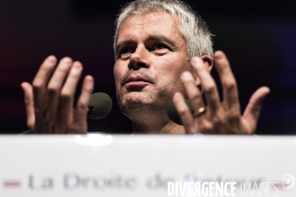 Réunion publique de Laurent Wauquiez à Asnières