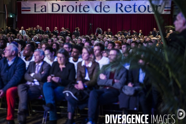 Réunion publique de Laurent Wauquiez à Asnières