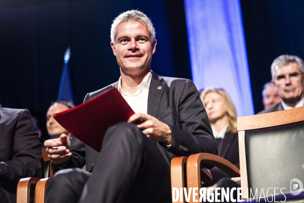 Réunion publique de Laurent Wauquiez à Asnières