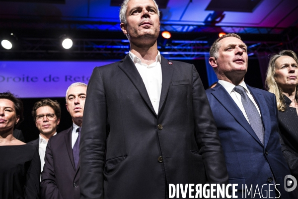 Réunion publique de Laurent Wauquiez à Asnières