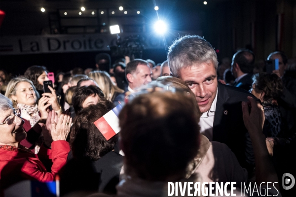 Réunion publique de Laurent Wauquiez à Asnières