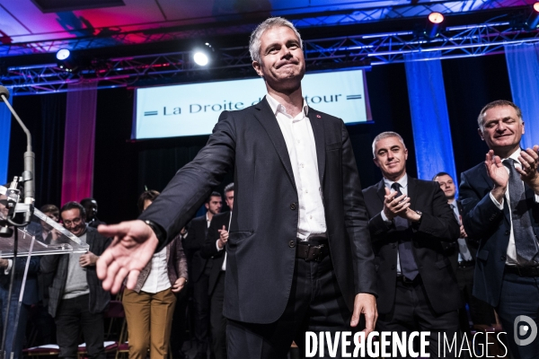 Réunion publique de Laurent Wauquiez à Asnières