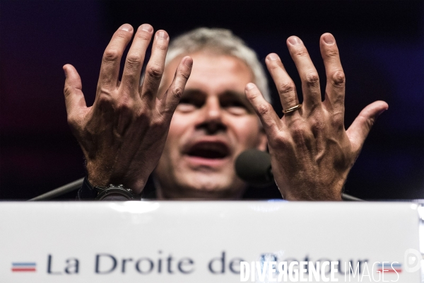 Réunion publique de Laurent Wauquiez à Asnières