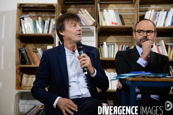 Edouard Philippe et Nicolas Hulot