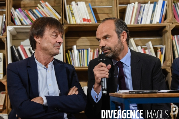 Edouard Philippe et Nicolas Hulot