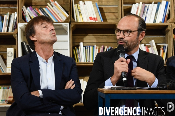 Edouard Philippe et Nicolas Hulot