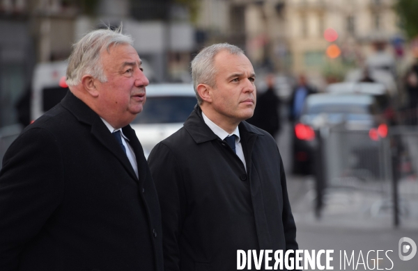 Ceremonies de commemoration des attentats du 13 novembre 2015