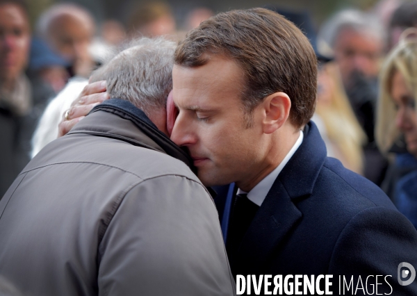 Ceremonies de commemoration des attentats du 13 novembre 2015