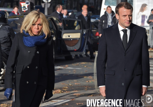 Ceremonies de commemoration des attentats du 13 novembre 2015