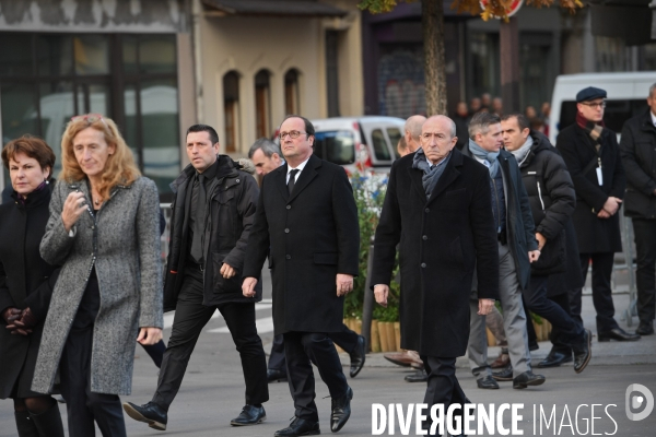 Ceremonies de commemoration des attentats du 13 novembre 2015