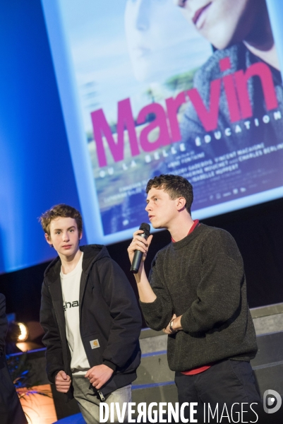 Film MARVIN OU LA BELLE EDUCATION de Anne Fontaine, avec Finnegan Oldfield et Jules Poirier.