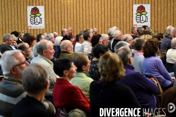 Déplacement de François Hollande en Corrèze.