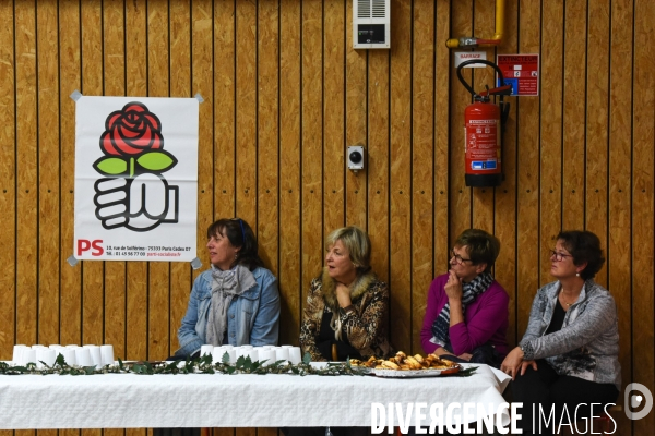 Déplacement de François Hollande en Corrèze.