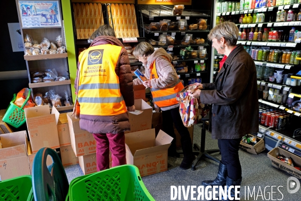 Collecte alimentaire annuelle des banques almentaires