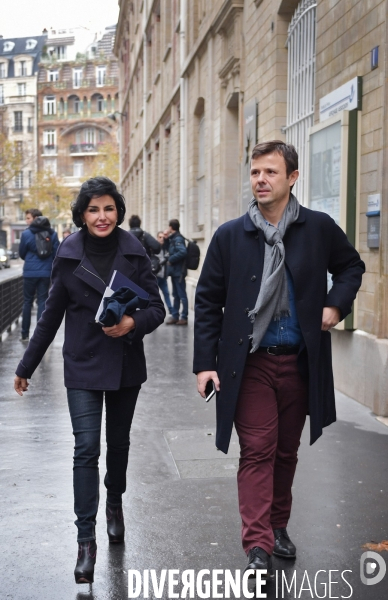 Jean Michel Blanquer et Sophie Cluzel au lycée professionnel Gustave Eiffel