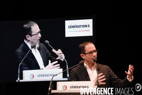 Fondation de Générations autour de Benoît Hamon