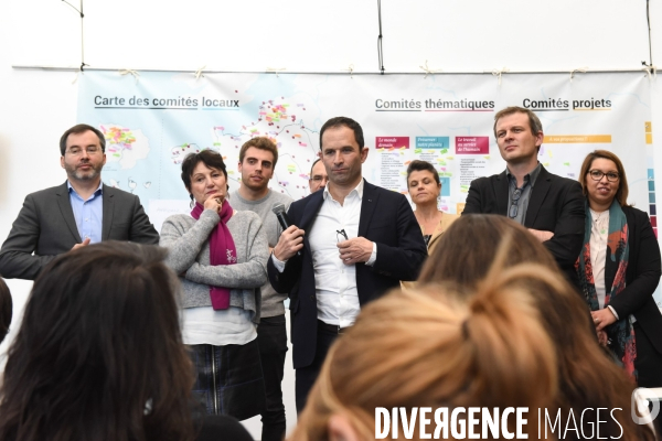 Fondation de Générations autour de Benoît Hamon