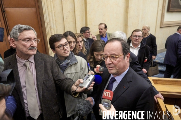 François Hollande au colloque Pierre Mauroy à l Assemblée Nationale