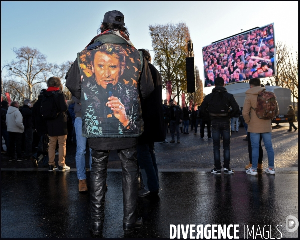 Hommage Populaire à Johnny Hallyday