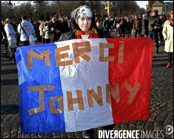 Hommage Populaire à Johnny Hallyday