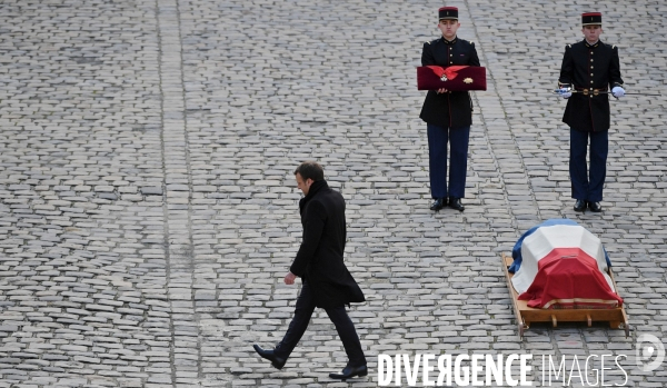 Ceremonie d hommage national à Jean D Ormesson