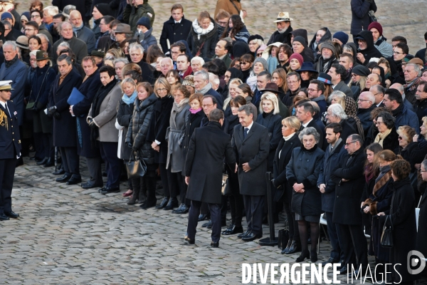 Ceremonie d hommage national à Jean D Ormesson