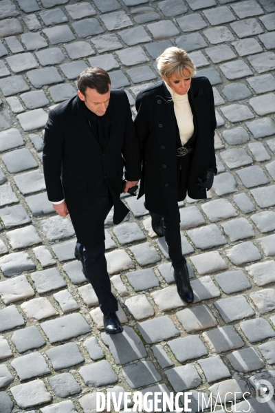 Emmanuel Macron avec Brigitte Macron