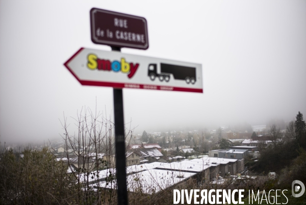 Usine de jouets smoby dans le jura.