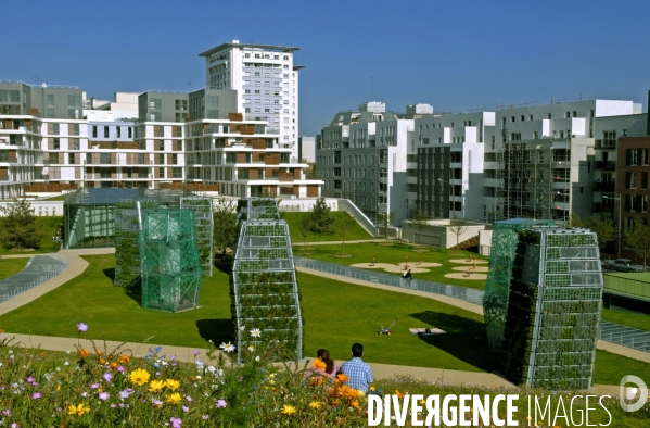 Des villes.Illustration..