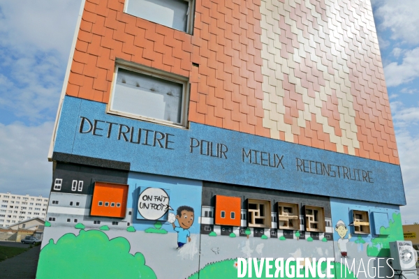 Des villes.Illustration..