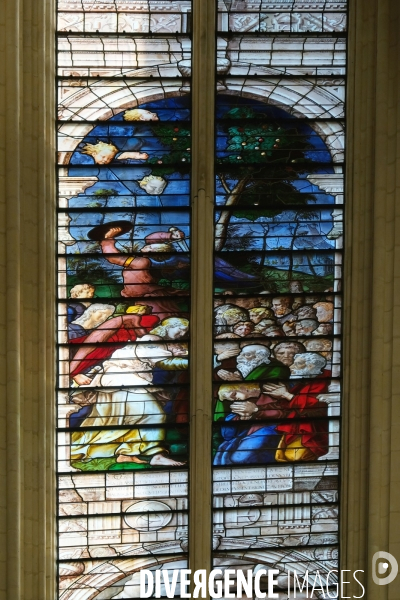 Apres 15 ans de travaux, la Sainte - Chapelle de Vincennes est restauree