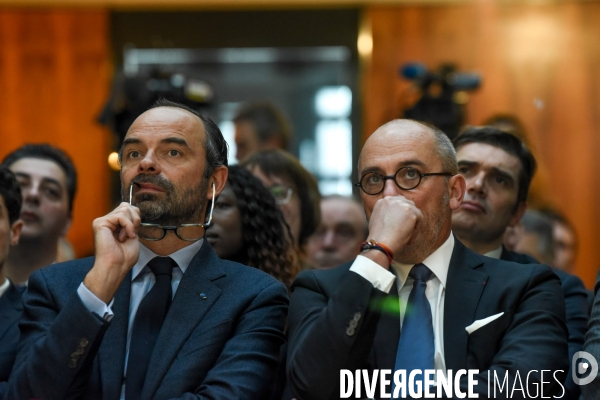Edouard Phillipe, plan numérique et Conférence des territoires