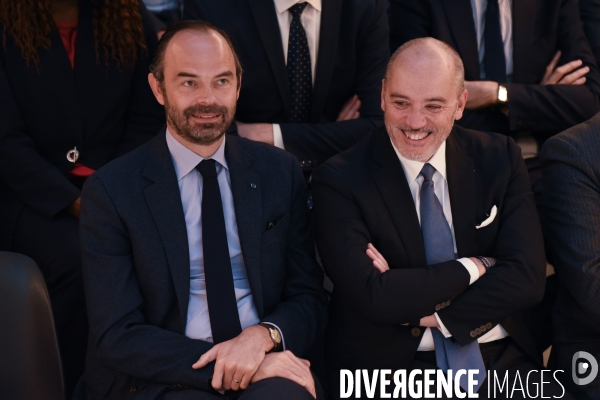 Edouard Phillipe, plan numérique et Conférence des territoires