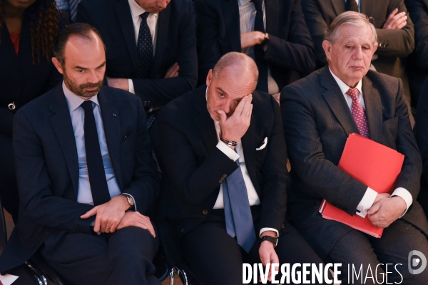 Edouard Phillipe, plan numérique et Conférence des territoires