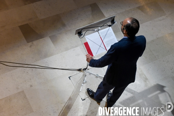 Edouard Phillipe, plan numérique et Conférence des territoires