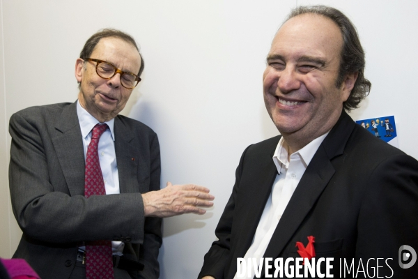 Gérald DARMANIN visite la Station F fondée par Xavier NIEL le PDG d Iliad.