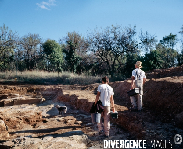 Fouilles archéologiques sur une ancienne carrière à Saint-Jean de Vedas