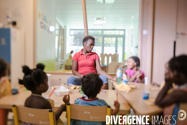 Crèche à vocation d insertion professionnelle.