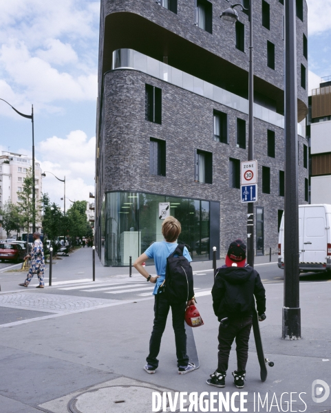 Foyer de Jeunes travailleurs, Porte des Lilas à Paris