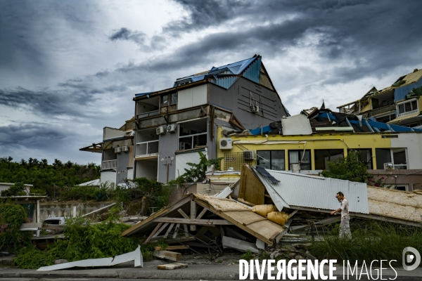 Vision d apocalypse après le passage de l ouragan Irma à St-martin