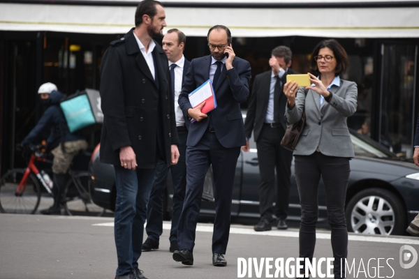 Edouard Philippe, aux rencontres de l Union des entreprises de proximité