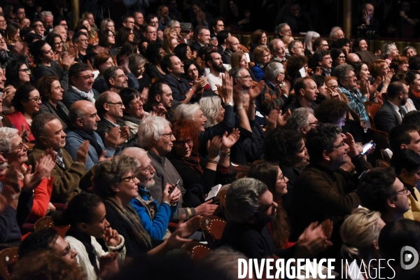 Toujours Charlie. Débat aux Folies bergère