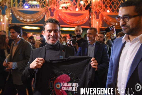 Toujours Charlie. Débat aux Folies bergère