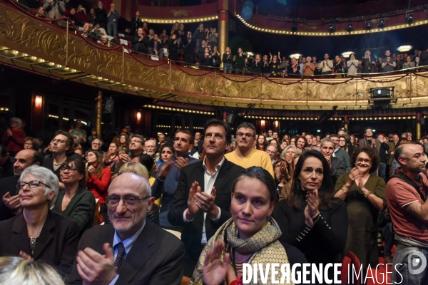 Toujours Charlie. Débat aux Folies bergère