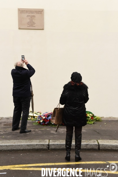 Charlie Hebdo. Commémoration des attentats