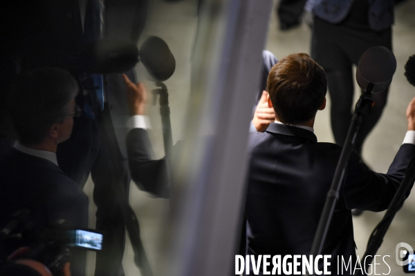 Emmanuel Macron,Tech for planet à la Station F.