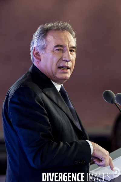 Voeux de François Bayrou, président du Modem