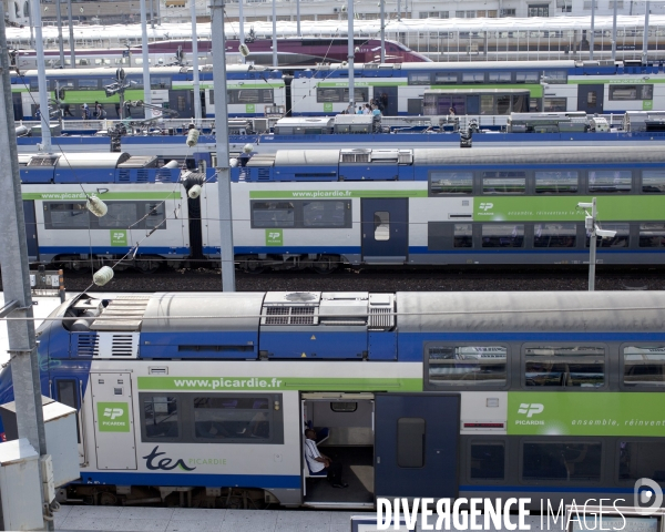 Trains régionaux, Gare du Nord Paris